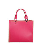 Borsa a mano da donna 100% vera pelle 07262-P 628 FUXIA Roberta Rossi