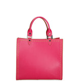 Borsa a mano da donna 100% vera pelle 07262-P 628 FUXIA Roberta Rossi