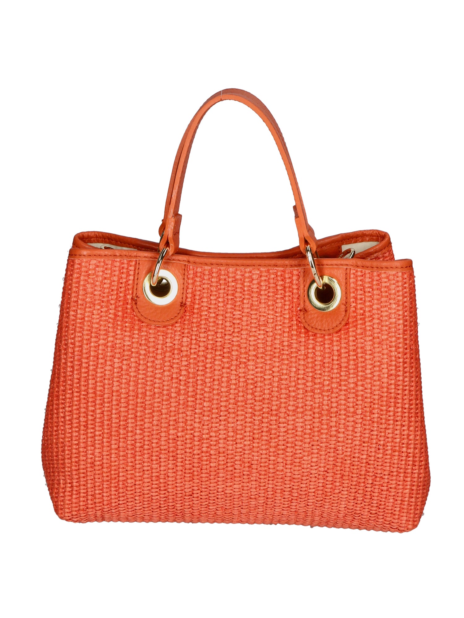 Borsa a mano da donna Paglia & Pelle MYB-05167-SS-524+D35 ARANCIONE My Best Bag