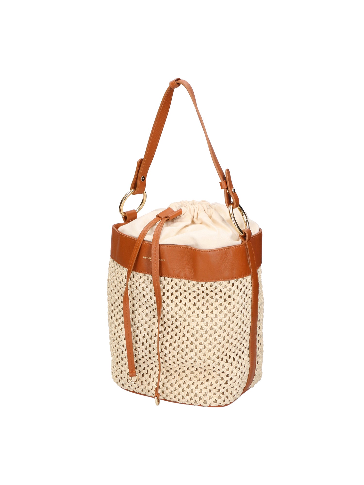 Borsa a mano da donna Cuoio & Paglia MYB-7041-SS-BEIGE+S44 CUOIO My Best Bag