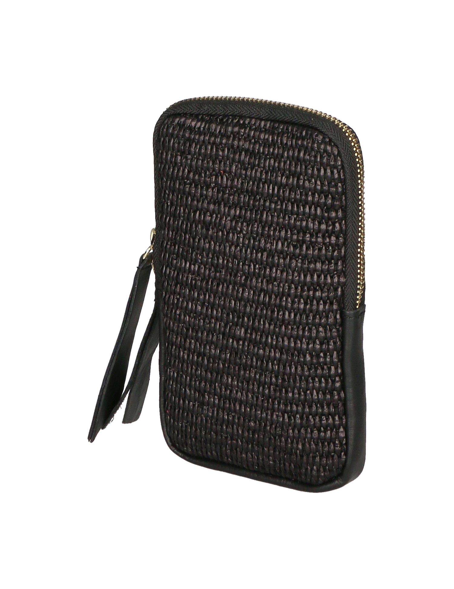 Alessandria Borsa a tracolla da donna Paglia Tabru 05001-NERO BLACK Gave Lux