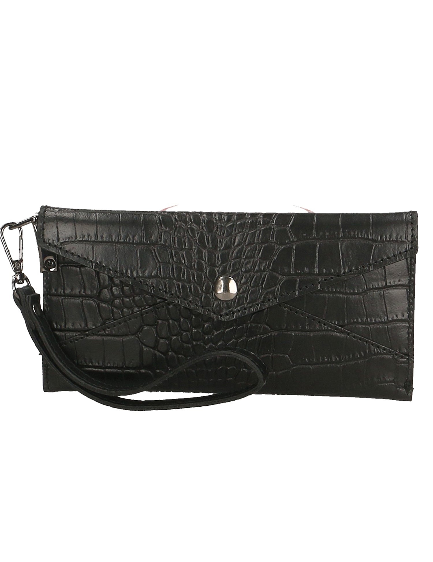 Noemy Borsetta portafoglio da donna Vera pelle 522015-NERO BLACK Gave Lux