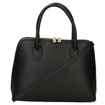 Kloe Borsa a mano da donna 100% pelle 3349-NERO Gave Lux