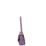 Wally Borsa a spalla da donna Vera pelle 06869-D87 VIOLET Gave Lux
