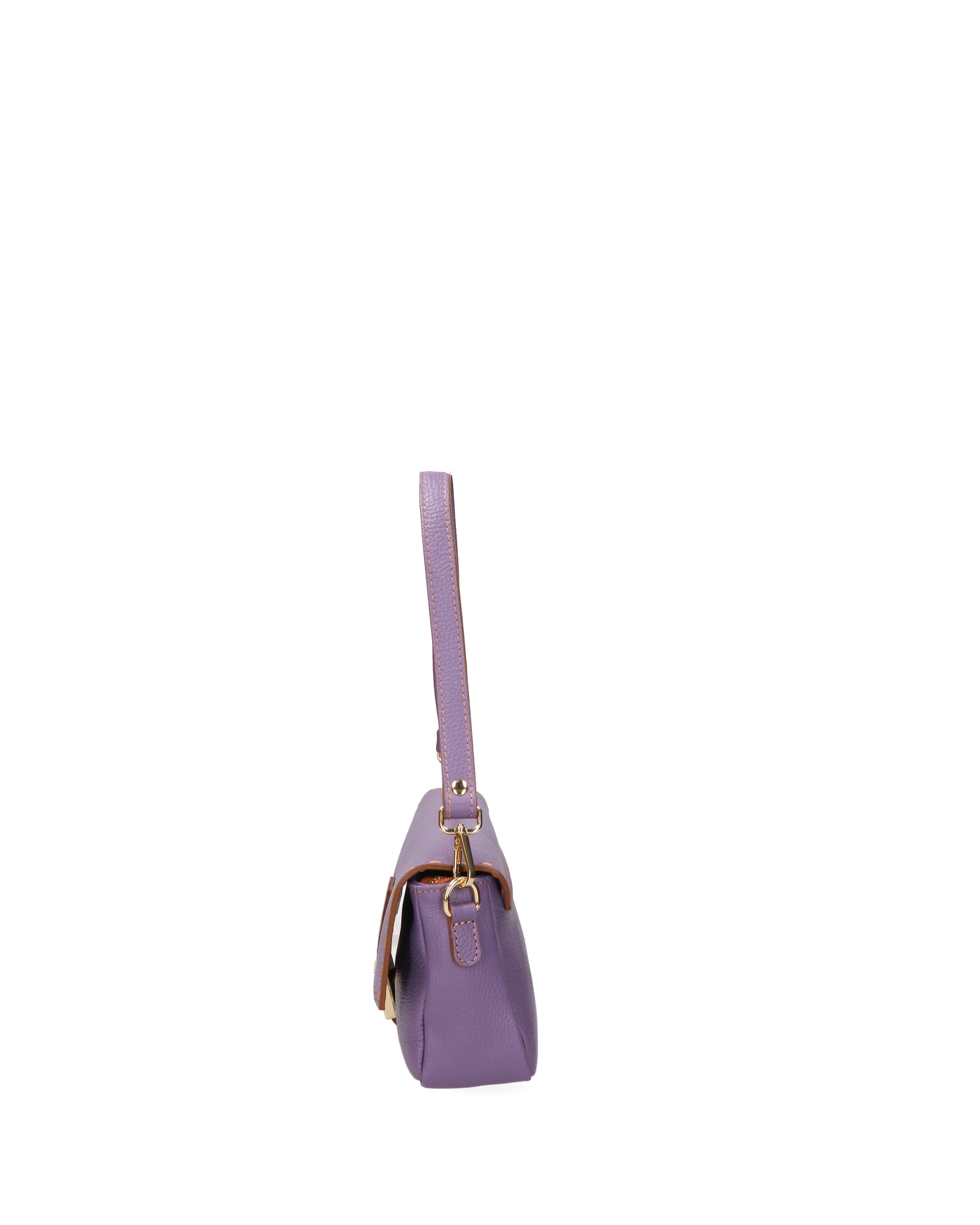 Wally Borsa a spalla da donna Vera pelle 06869-D87 VIOLET Gave Lux