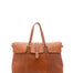 Borsa da viaggio unisex in vera pelle 100% cotone 4066-MIELE Alessia Firenze