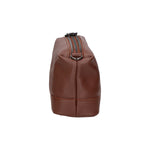Lidia Borsa a mano da donna Vera pelle 06513-CIOCCOLATO Gave Lux