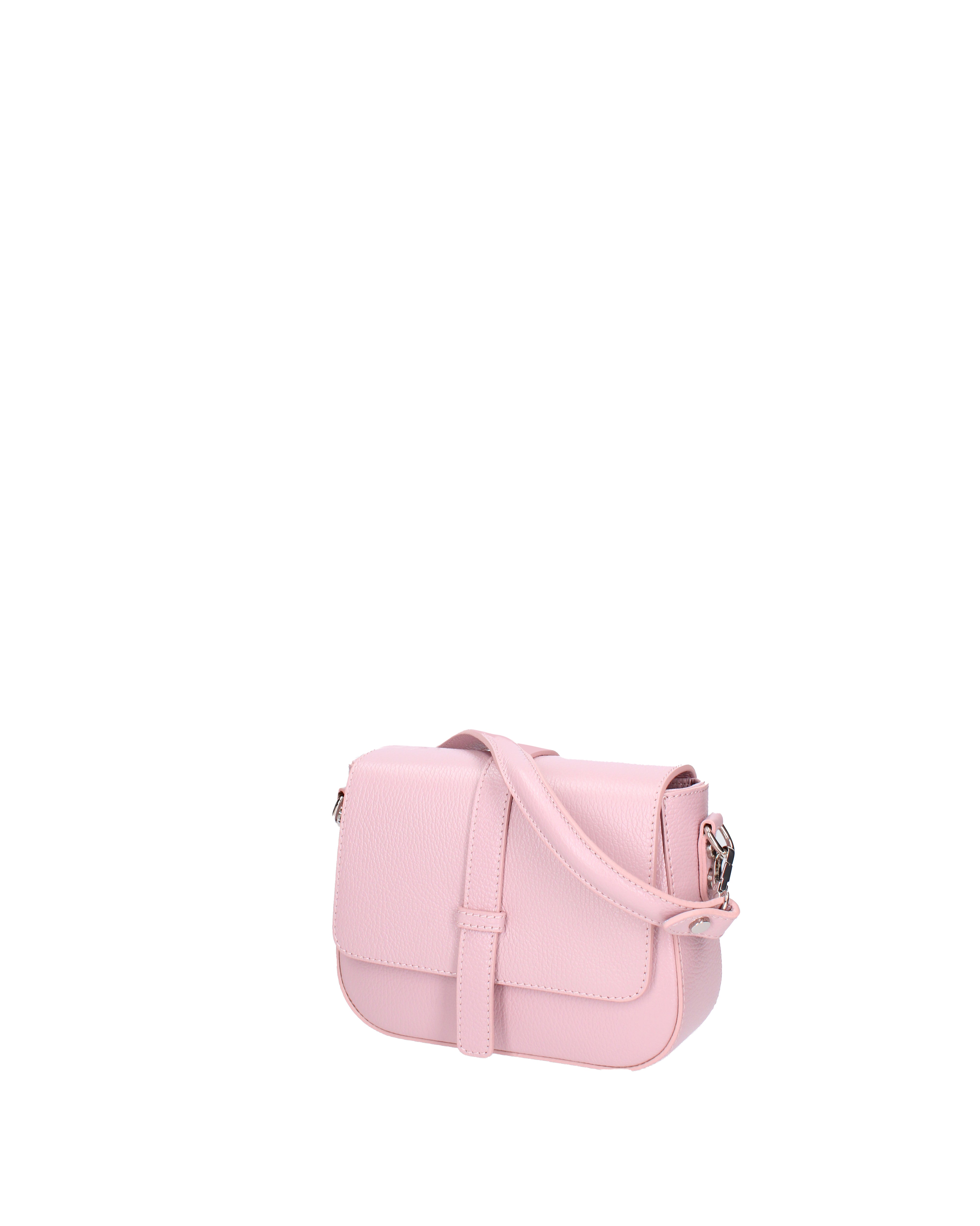 Borsa a tracolla da donna Vera pelle 07203-D56 PINK Roberta Rossi
