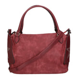 Rosa Borsa a mano da donna Ecopelle 8016-WINE Gave Lux
