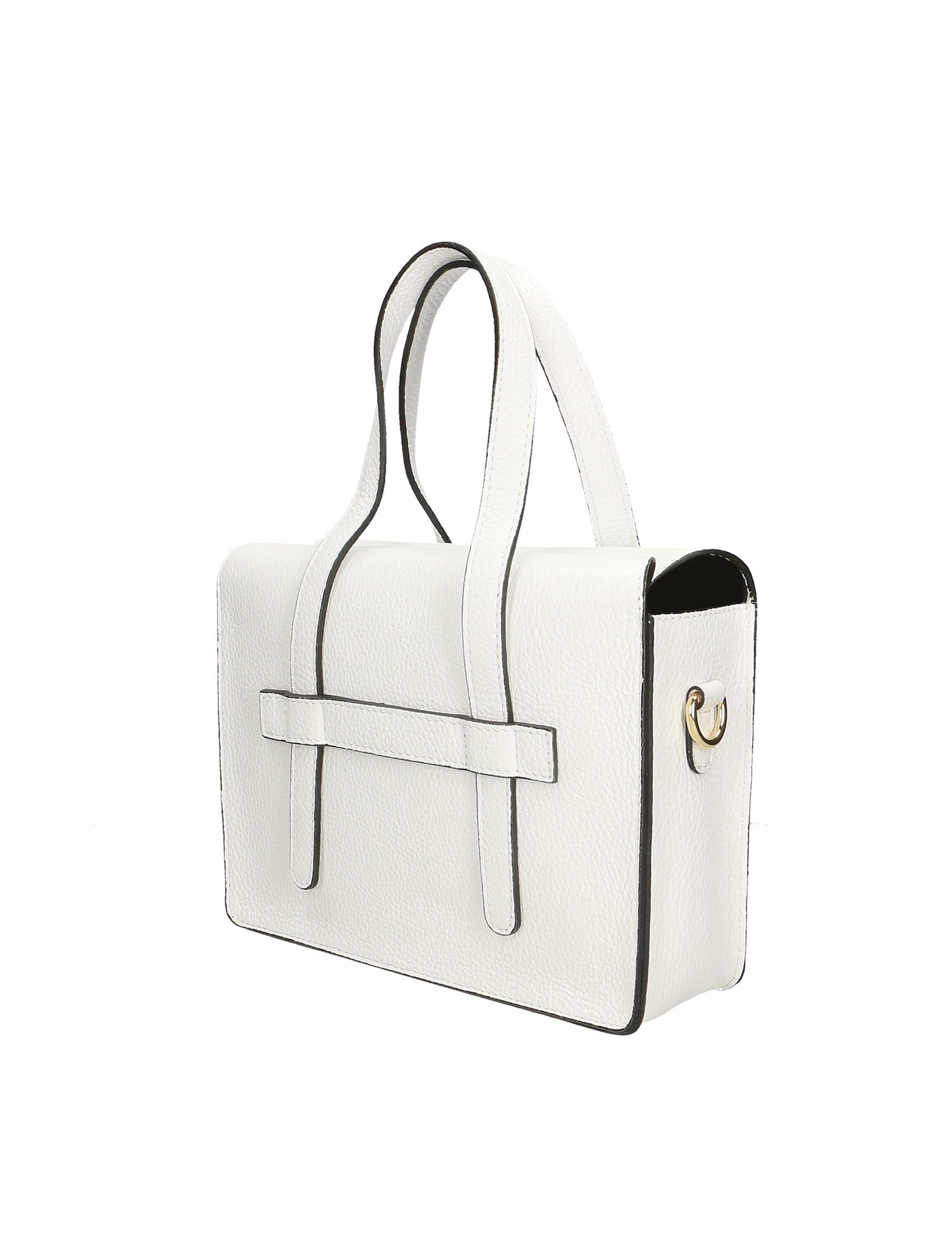 Cielia Borsa a mano da donna Vera pelle 191148-BIANCO Gave Lux