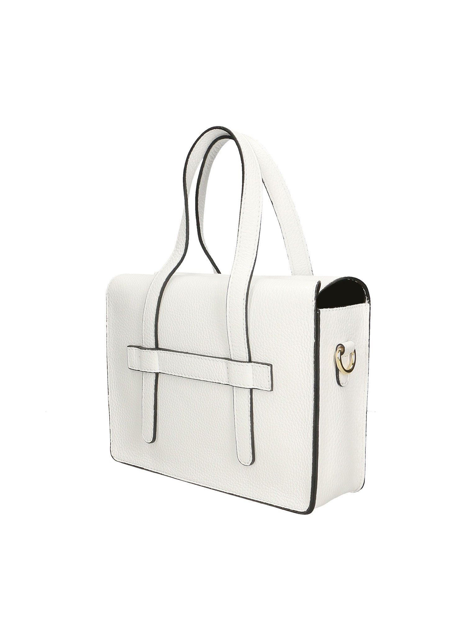Cielia Borsa a mano da donna Vera pelle 191148-BIANCO Gave Lux