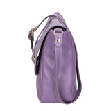 Veronica Borsa a spalla da donna Vera pelle 06519-D87 VIOLET Gave Lux
