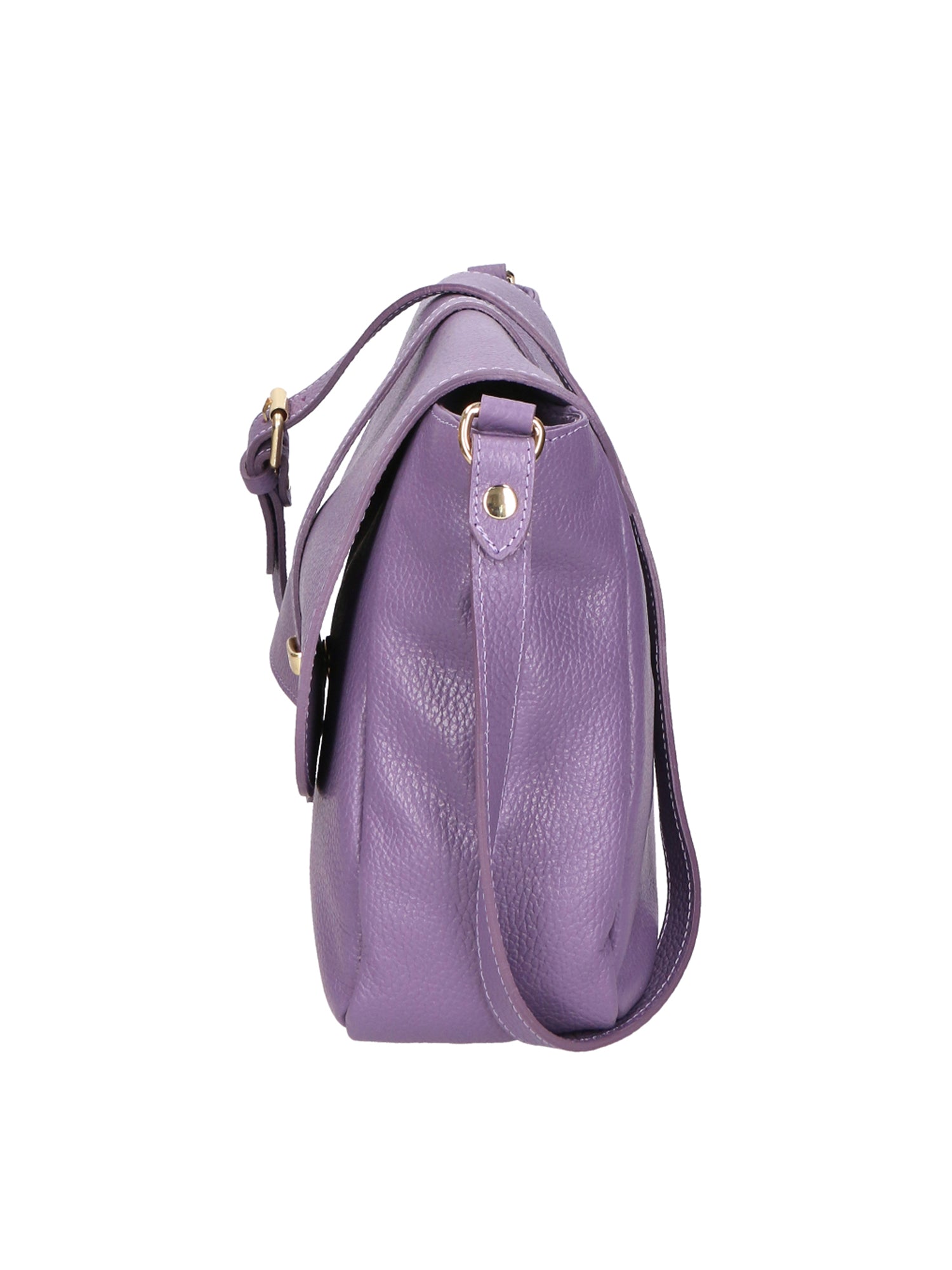 Veronica Borsa a spalla da donna Vera pelle 06519-D87 VIOLET Gave Lux