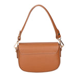 Viktoria Borsa a spalla da donna Vera pelle 06526-D17 CUOIO SCURO Gave Lux