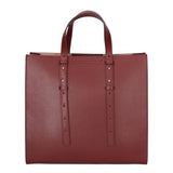 Borsa a mano da donna 100% pelle MYB-8001-FW-PL34 BORGOGNA My Best Bag
