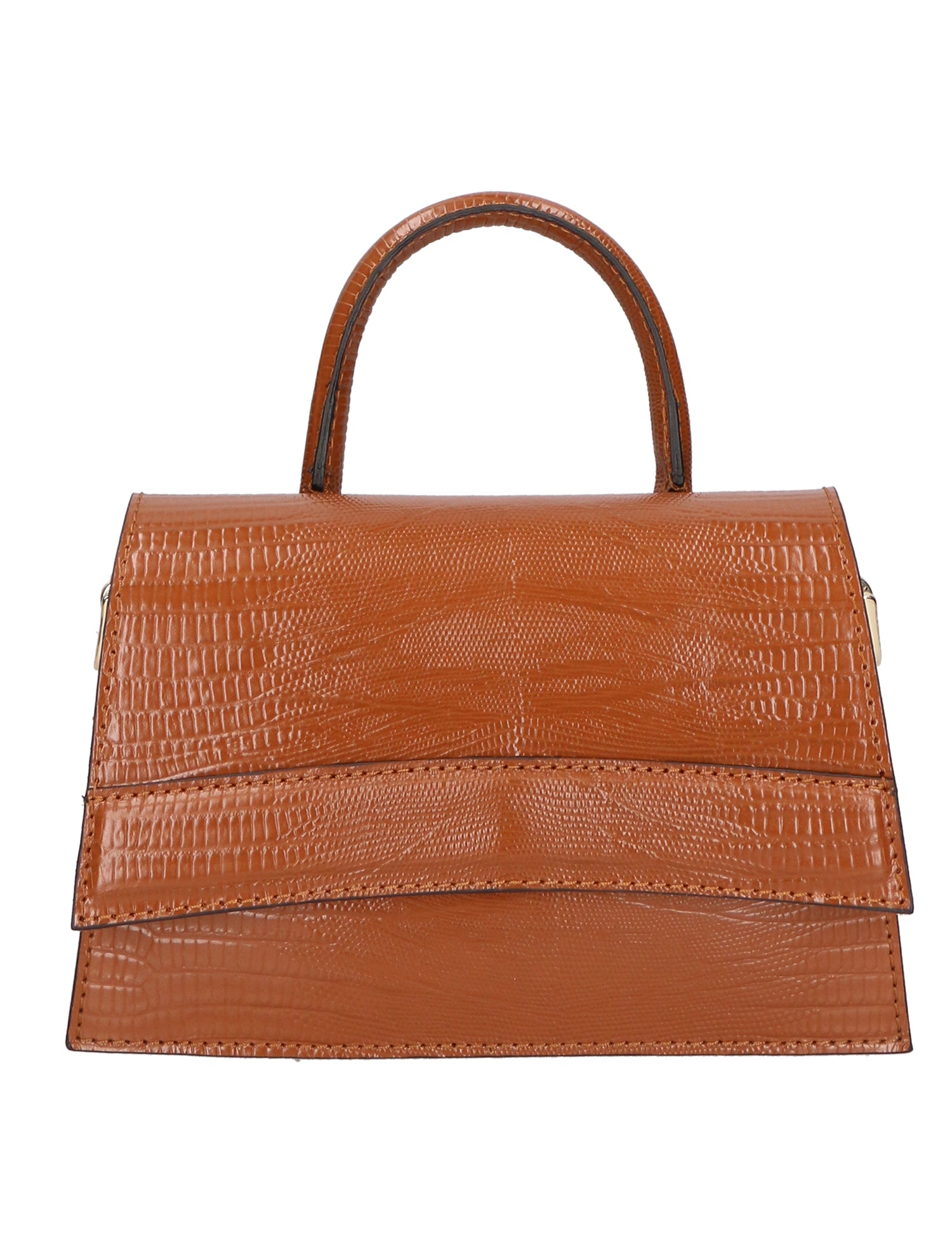 Ariel Borsa a mano da donna Vera pelle 05458-LU17 CUOIO COGNAC Gave Lux