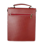 Tancredi Borsa da lavoro unisex in pelle Vera pelle 7013-ROSSO RED Gave Lux