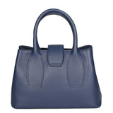 Alessandra Borsa a mano da donna Vera pelle 05000-D24 BLU BLUE Gave Lux