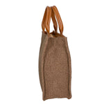 Allison Borsa a spalla da donna Paglia e pelle 05117-25 S17 CUOIO SCURO Gave Lux