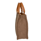 Allison Borsa a spalla da donna Paglia e pelle 05117-25 S17 CUOIO SCURO Gave Lux