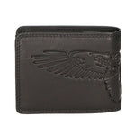 Portafoglio uomo in vera pelle RFID HILB-6404EAGLE-NERO Hill Burry