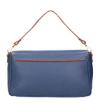 Walda Borsa a spalla da donna Vera pelle 06868-D24 BLU Gave Lux