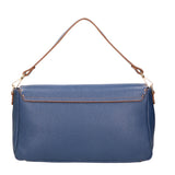 Walda Borsa a spalla da donna Vera pelle 06868-D24 BLU Gave Lux