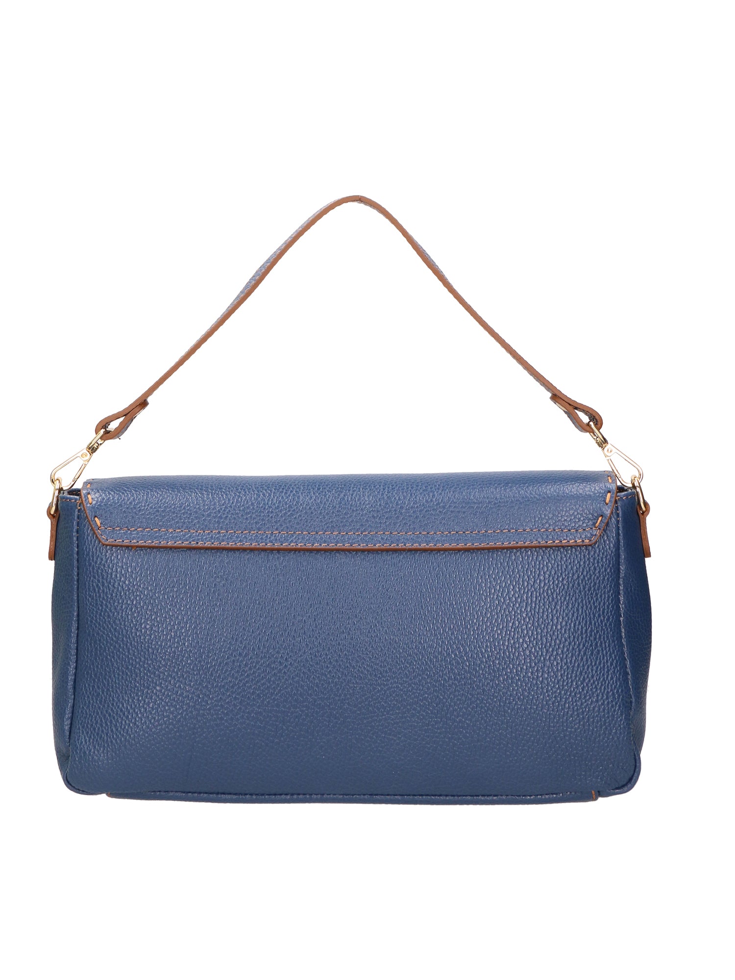 Walda Borsa a spalla da donna Vera pelle 06868-D24 BLU Gave Lux