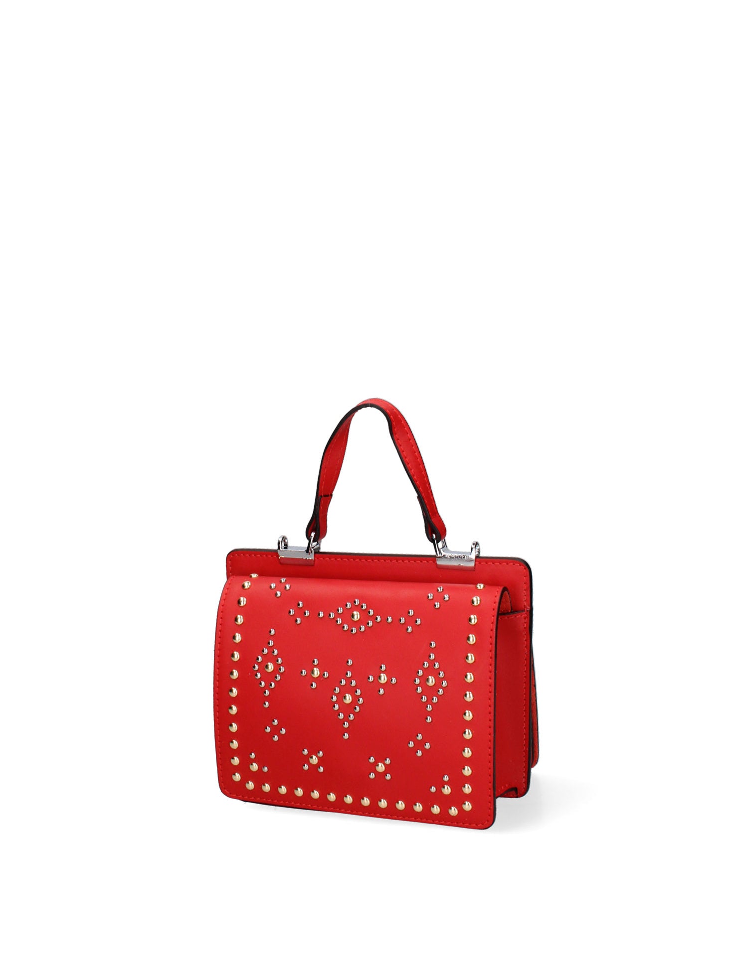 Florianne Borsa a tracolla da donna Vera pelle 1885-ROSSO Gave Lux
