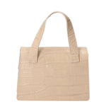 Borsa a mano da donna Pelle goffrata MYB-7036-SS-C37 BEIGE BEIGE My Best Bag