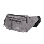 Marsupio da uomo in pelle PU 100% Nylon PCL3148-GREY Northampton Polo Club