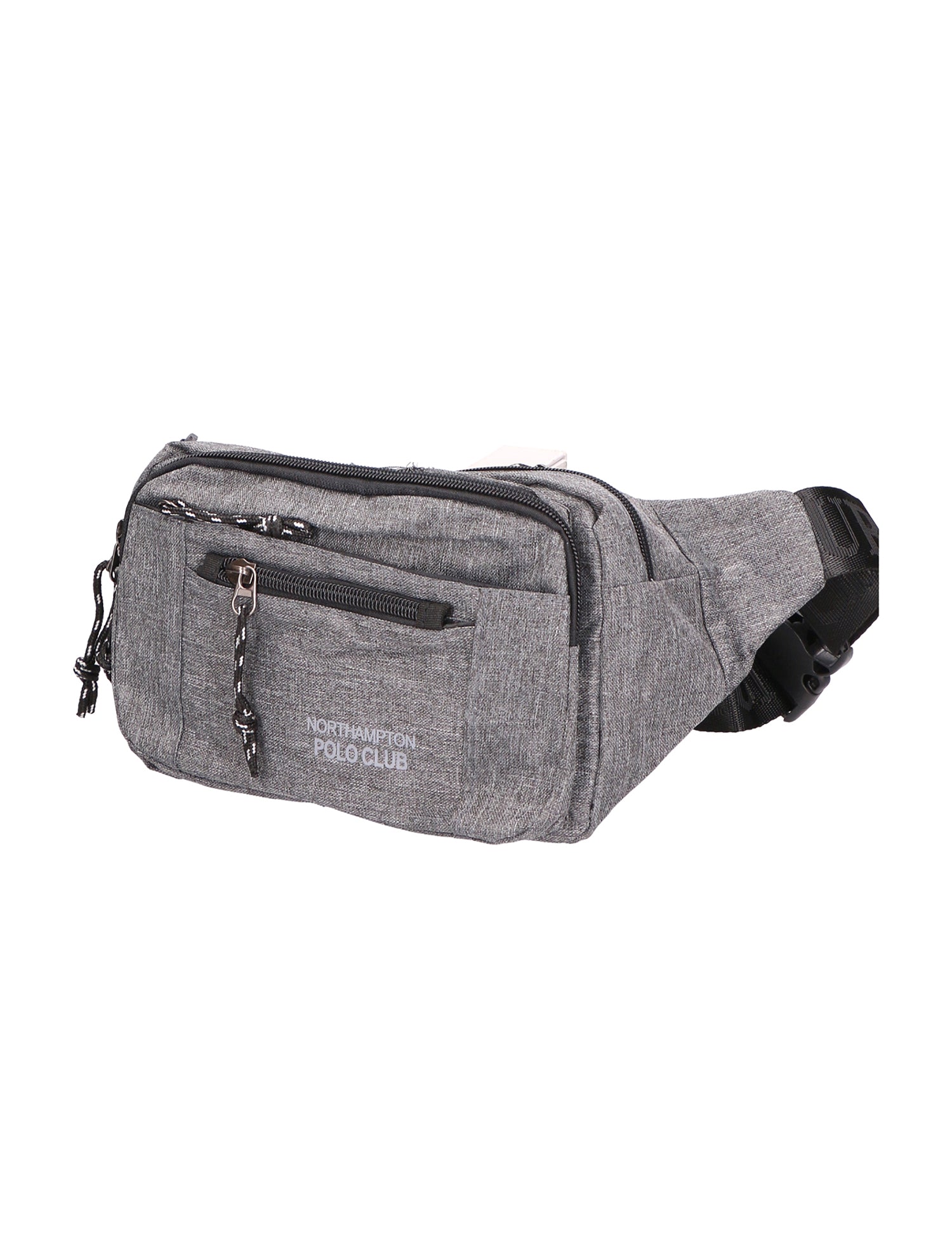 Marsupio da uomo in pelle PU 100% Nylon PCL3148-GREY Northampton Polo Club