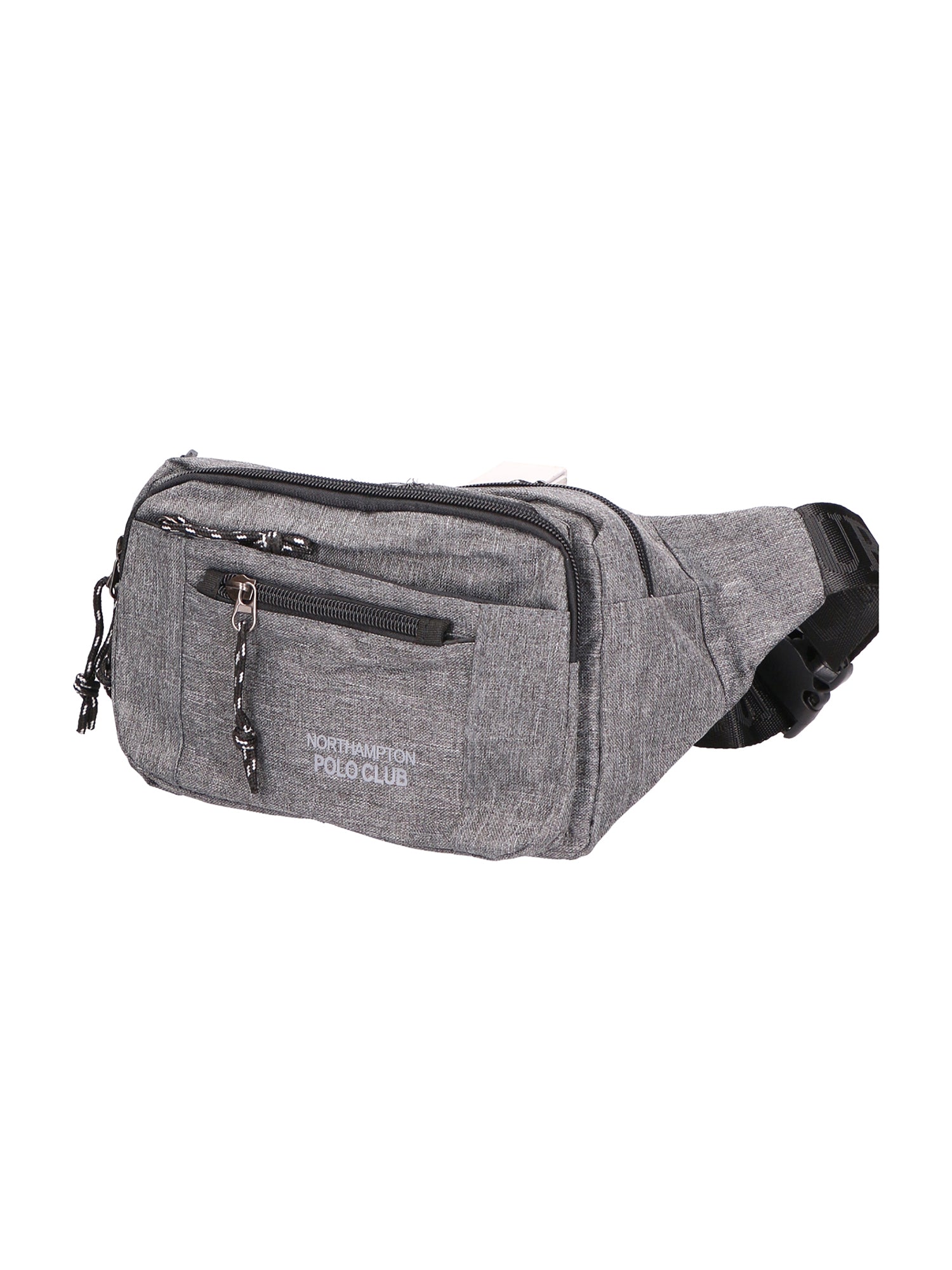 Marsupio da uomo in pelle PU 100% Nylon PCL3148-GREY Northampton Polo Club