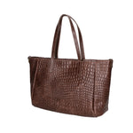 Lorella Borsa a spalla da donna Vera pelle croco 06499-015 T.MORO Gave Lux