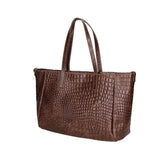 Lorella Borsa a spalla da donna Vera pelle croco 06499-015 T.MORO Gave Lux