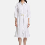 Vestito in Cotone Bianco