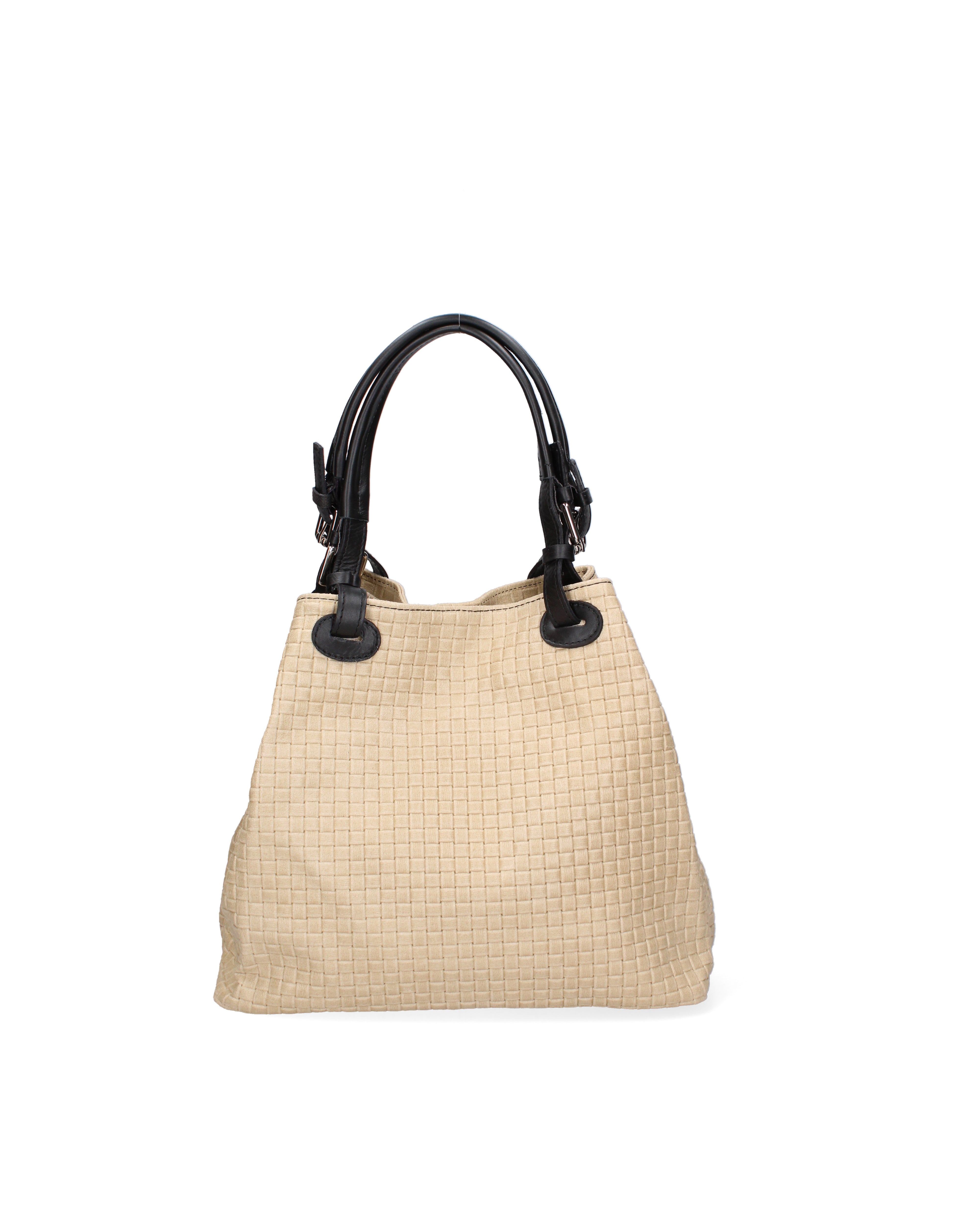 Araminta Borsa Shopper da donna Vera Pelle 80047-002 BEIGE Gave Lux