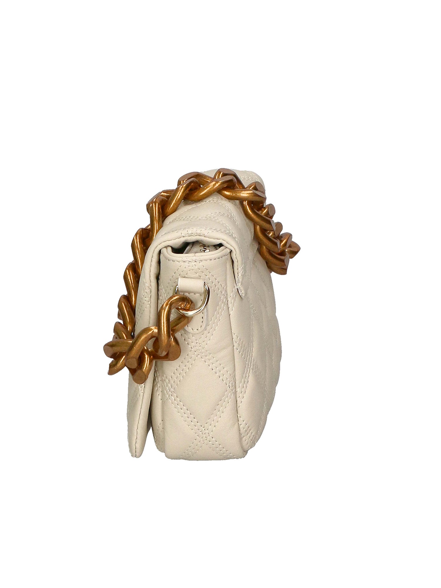 Adriana Borsa a mano da donna Vera pelle 04539-S37 LATTE Gave Lux