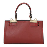 Noel Borsa a mano da donna Vera pelle 04265-D10 ROSSO SCURO DARK RED Gave Lux