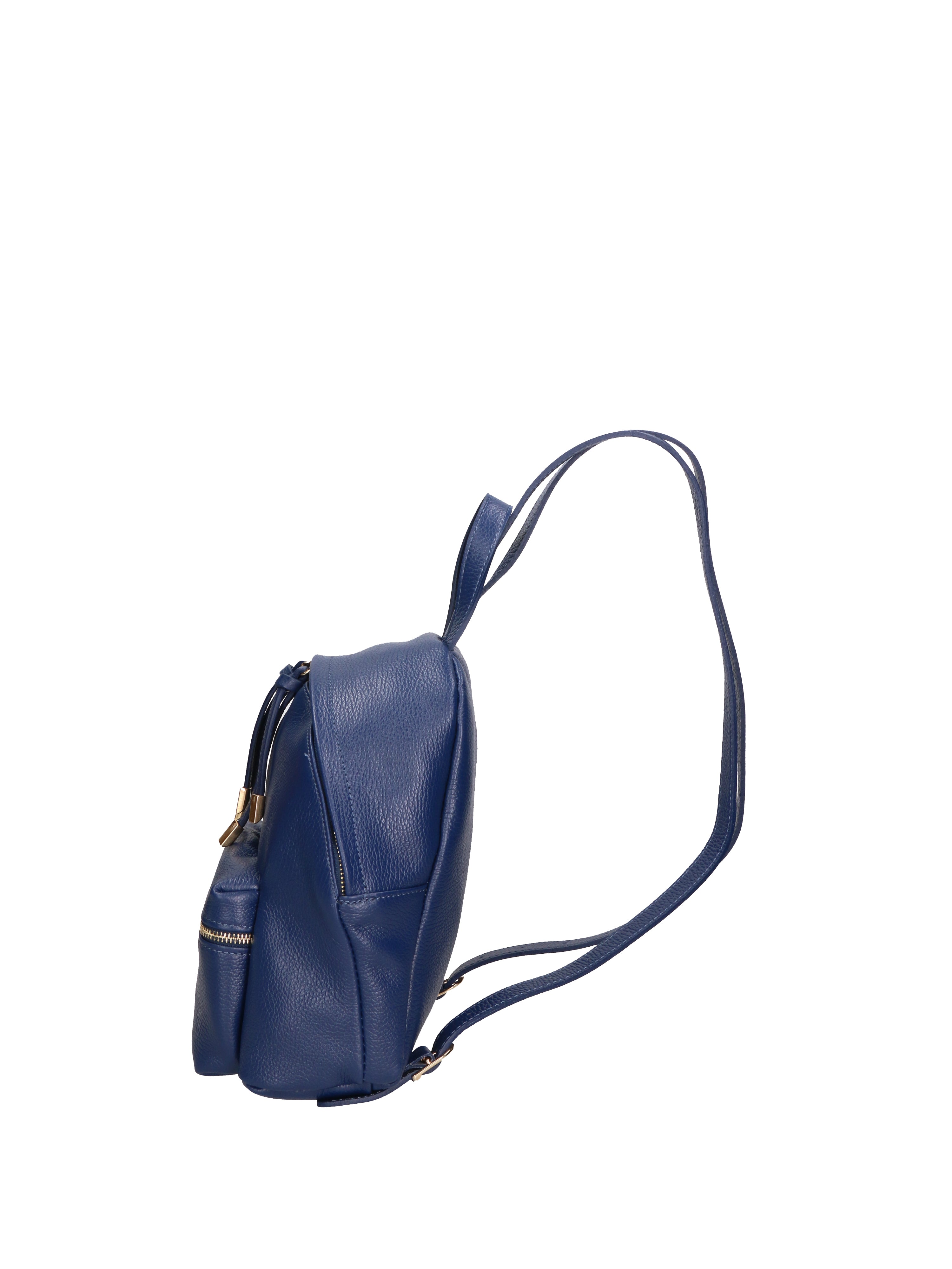 Liriope Borsa a mano da donna Vera Pelle 06515-D24 BLU JEANS Gave Lux