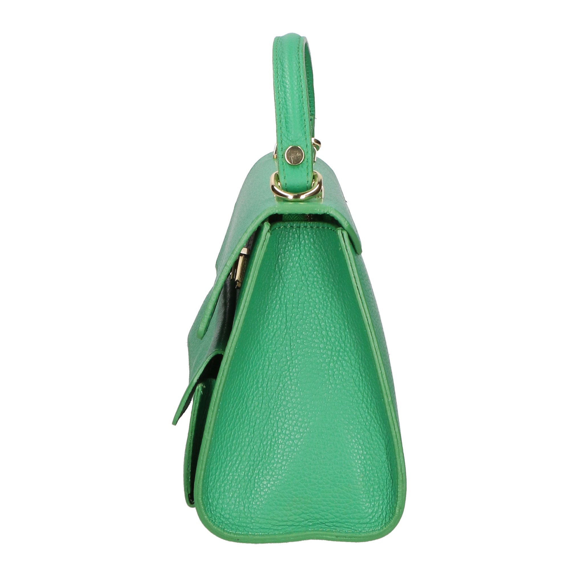 Borsa a mano da donna Vera pelle MYB-6034-FW-VERDE My Best Bag