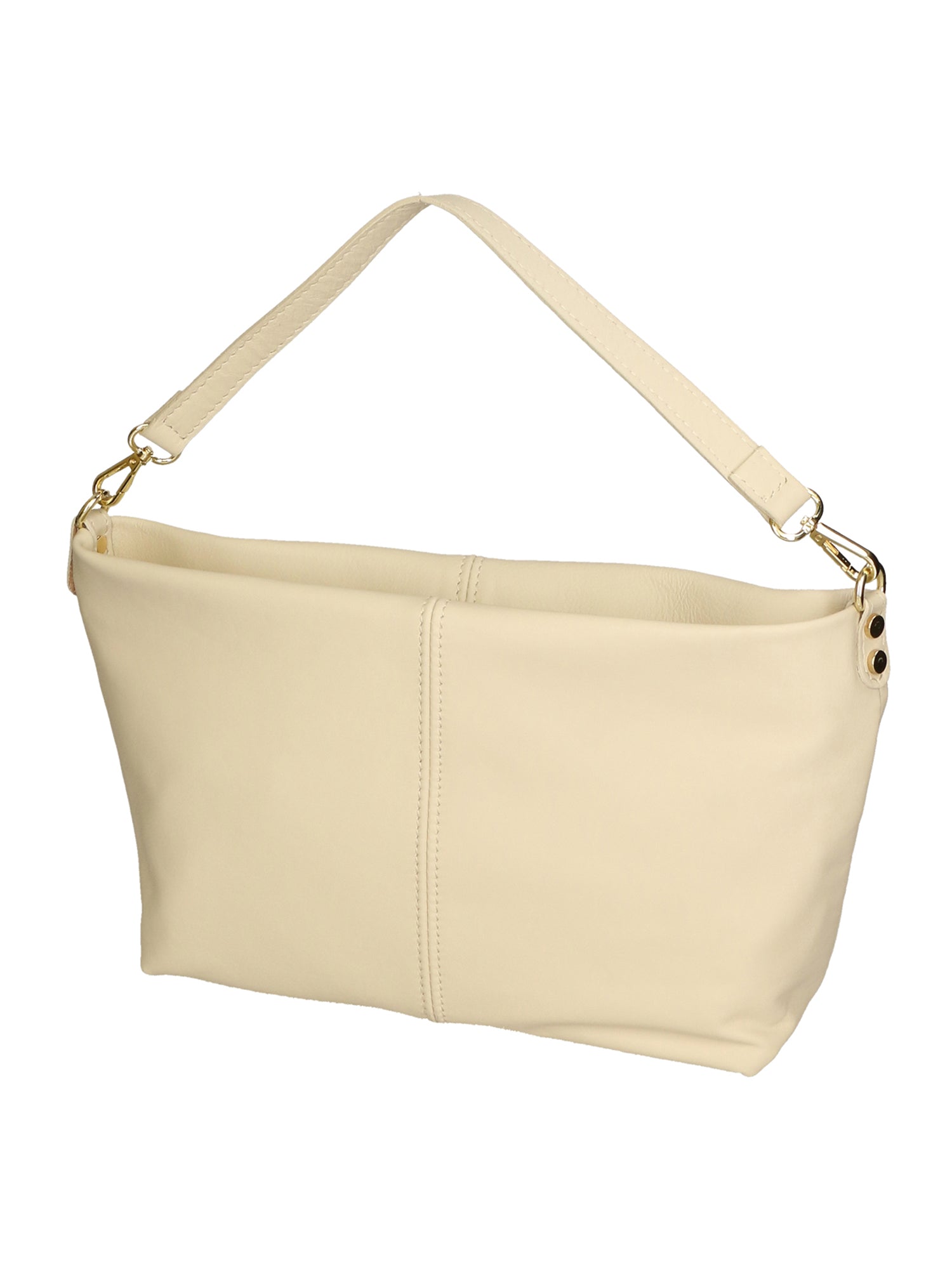 Ginevra Borsa a spalla da donna Vera pelle 05936-S37 LATTE Gave Lux