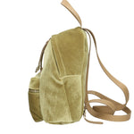 Belluno 8933-VERDE Zaino da donna in velluto Gave Lux