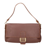 Walda Borsa a spalla da donna Vera pelle 06868-D223 cioccolato Gave Lux