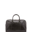 Borsa da viaggio unisex in vera pelle 100% cotone 4040-NERO Alessia Firenze
