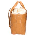 Borsa a mano da donna Vera pelle MYB-7055-SS-CUOIO+BEIGE My Best Bag