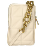 Anastasia Borsa a spalla da donna Vera pelle 05304-S37 LATTE Gave Lux