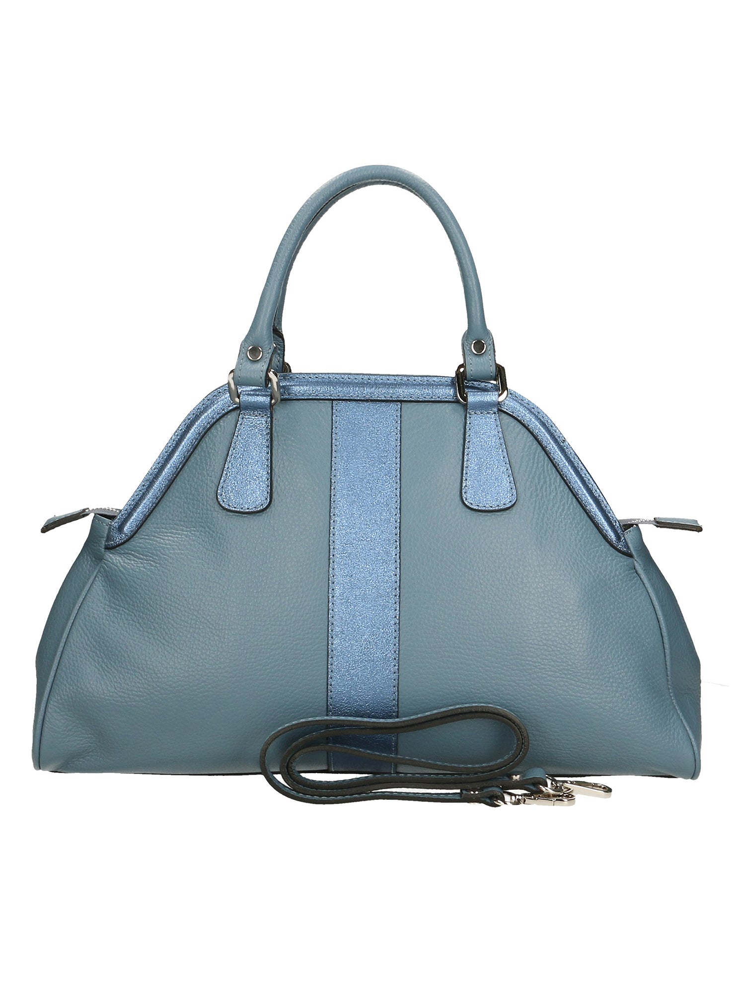Emeraude Borsa a mano da donna Vera Pelle 6710-CIELO+CIELO Gave Lux