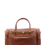 Borsa da viaggio unisex In Vera pelle Made in Italy 52x37x29 cm