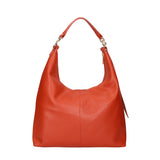 Ursula Borsa a spalla da donna Vera pelle 06673-D61 MATTONE(HP) Gave Lux